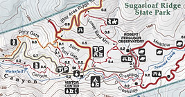Adobe Canyon area of Sugarloaf Ridge State Park